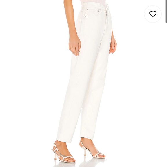 AGOLDE 90’s Mid Rise Loose Fit In Paper - Picture 2 of 10